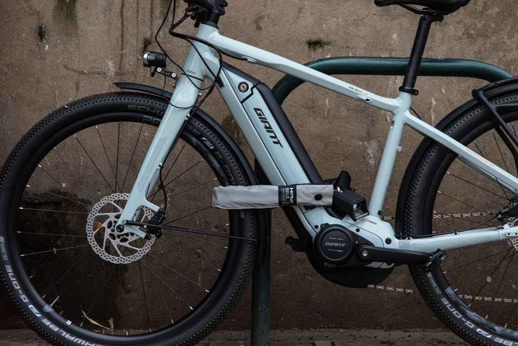 electrified bike lock