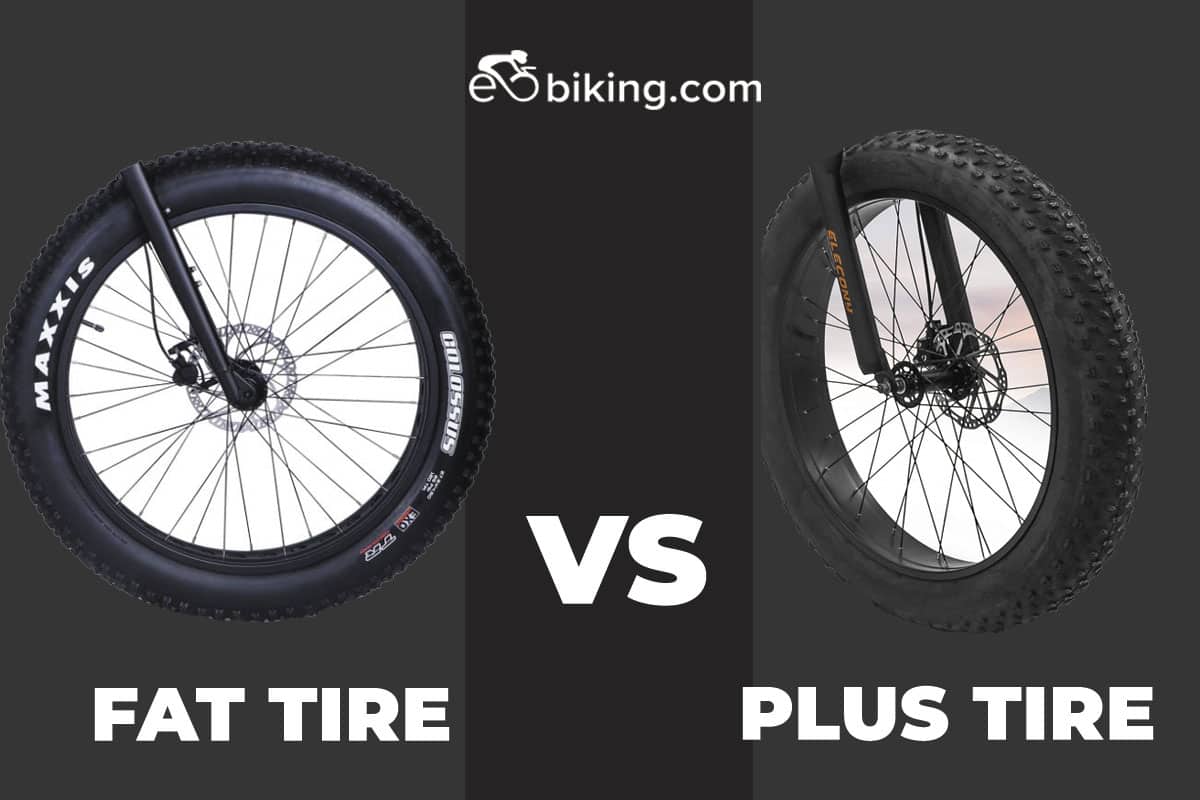 Fat Tire Ebikes vs. Plus Size Tire eBikes Electric Biking